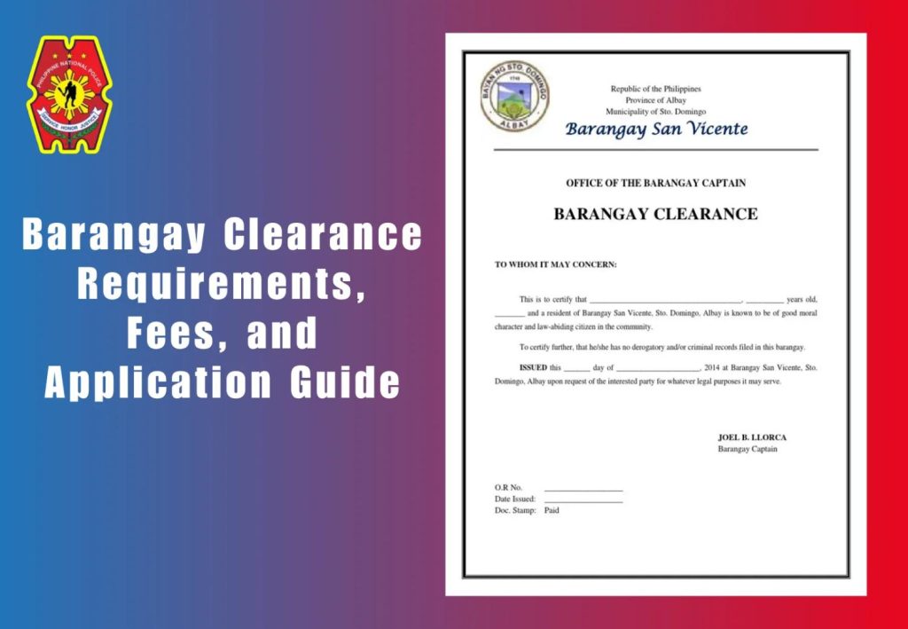 Barangay Clearance for Business in the Philippines 1